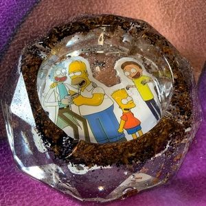 Simpsons/ Tobacco ashtray custom made